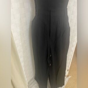 Black High-Waisted Pants